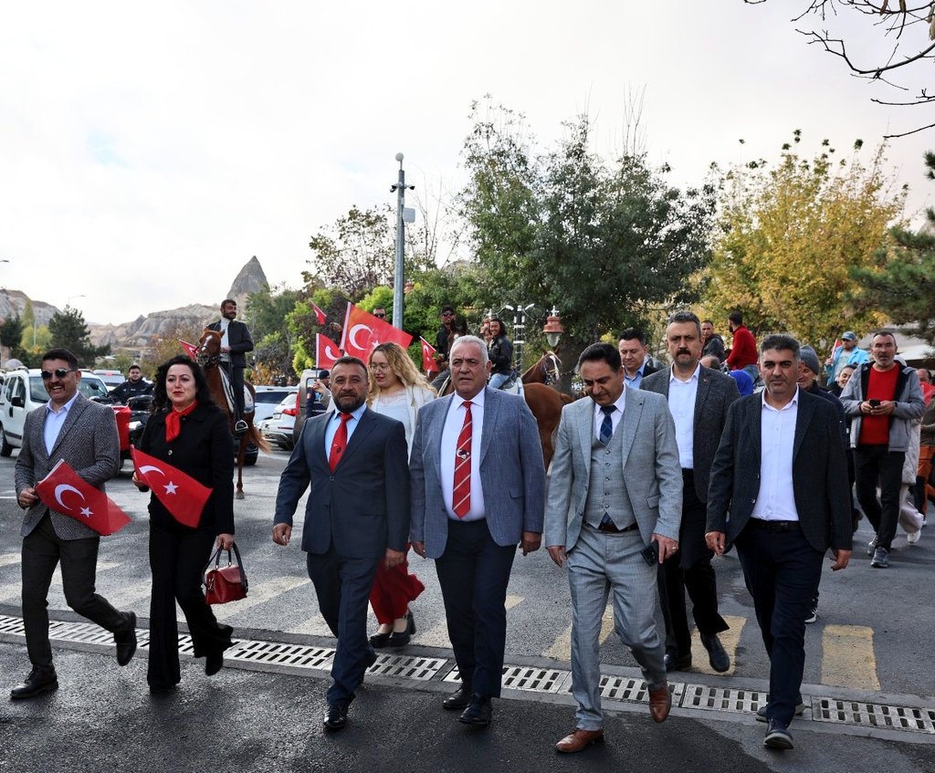 Göreme'de 29 Ekim Cumhuriyet Bayramı Coşkuyla Kutlandı.