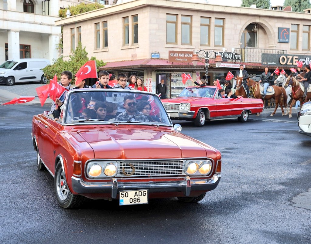 Göreme'de 29 Ekim Cumhuriyet Bayramı Coşkuyla Kutlandı.