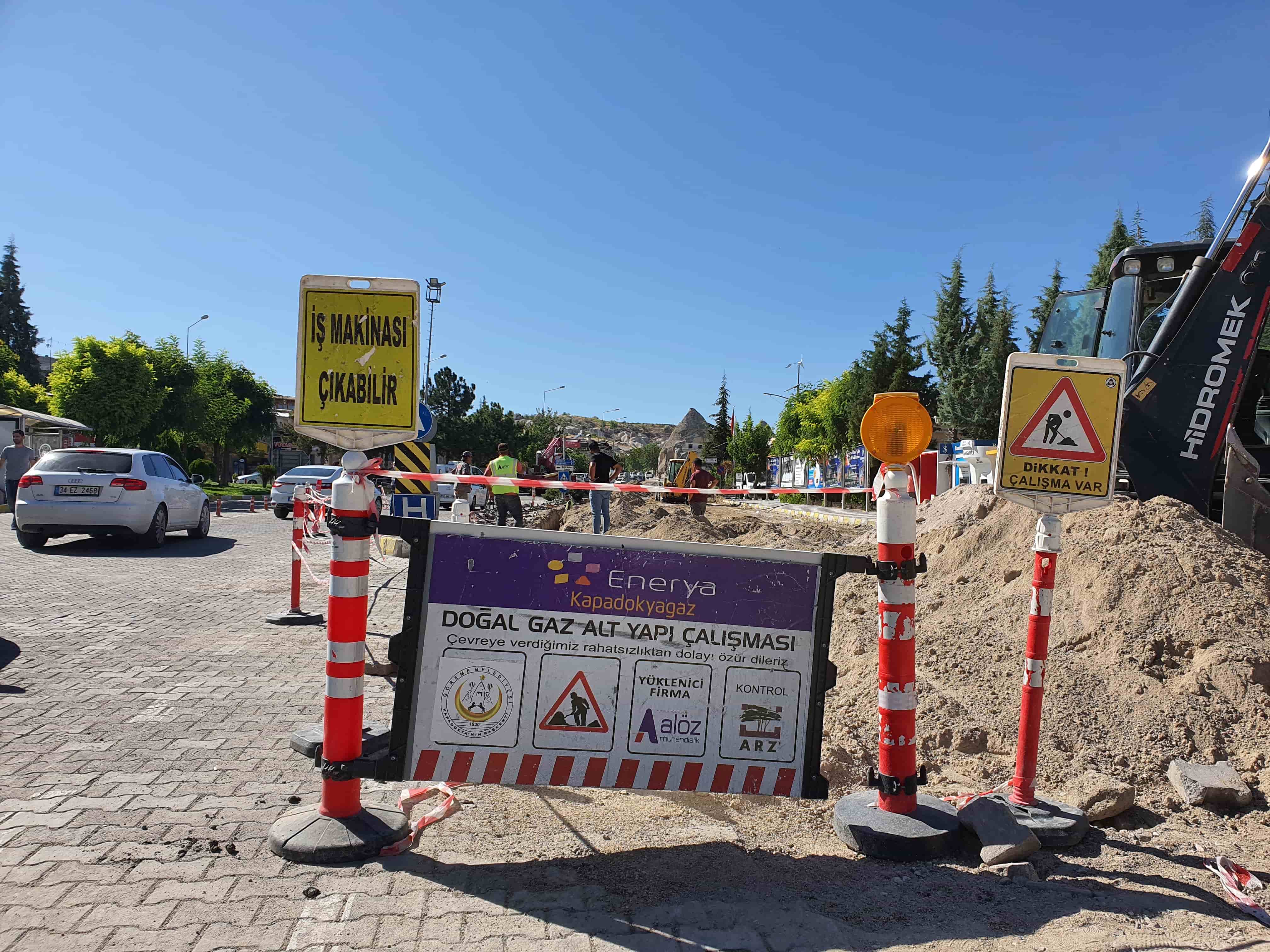 Doğalgaz Altyapı Çalışmaları