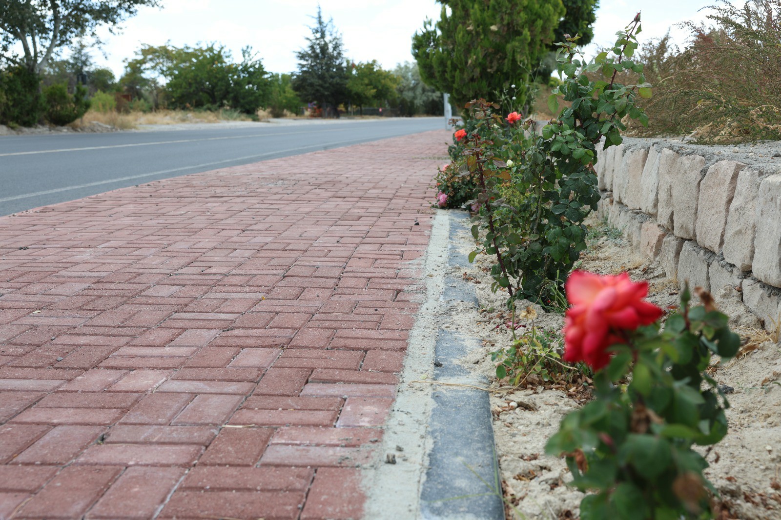 ESENTEPE YÜRÜYÜŞ YOLU TAMAMLANDI.