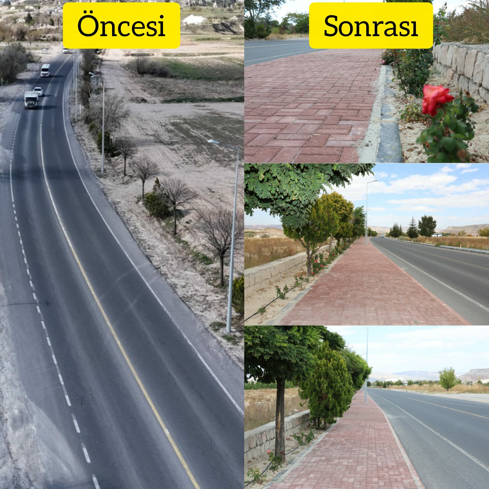 ESENTEPE YÜRÜYÜŞ YOLU TAMAMLANDI.