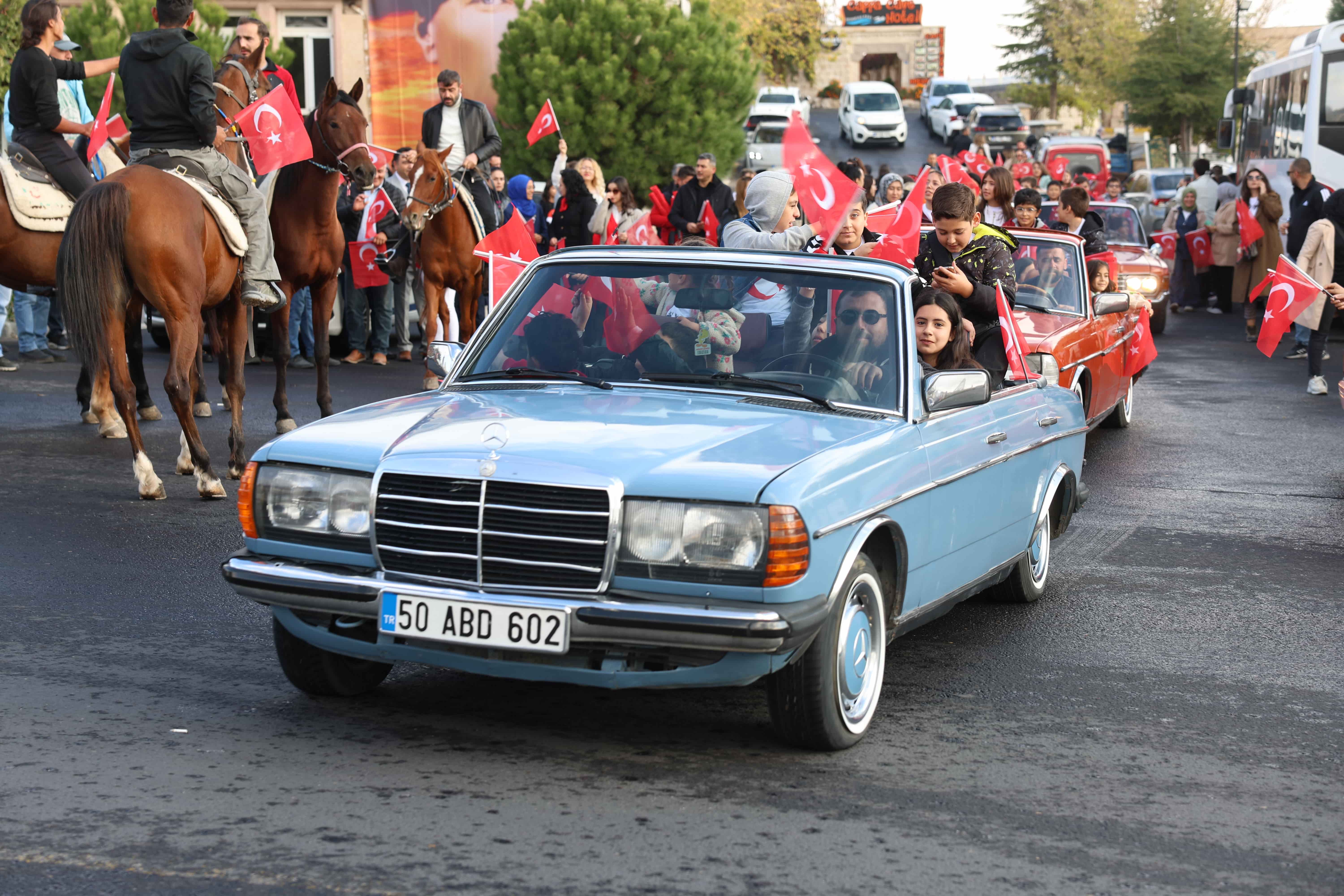Göreme'de 29 Ekim Cumhuriyet Bayramı Coşkuyla Kutlandı.