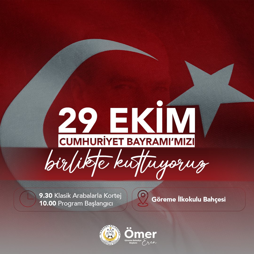 29 Ekim Cumhuriyet Bayramı Kutlamaları