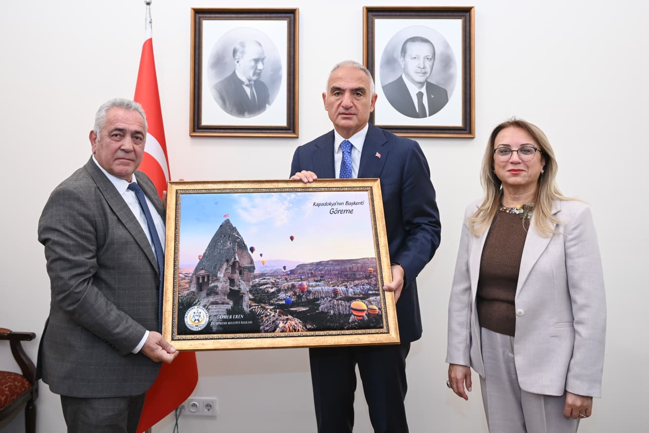 Başkan Eren, Kültür ve Turizm Bakanı’nı ziyaret etti.