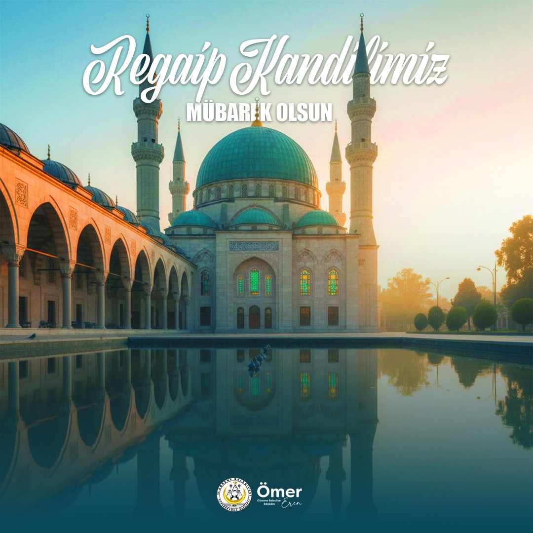 Regaip Kandilimiz Mübarek Olsun!