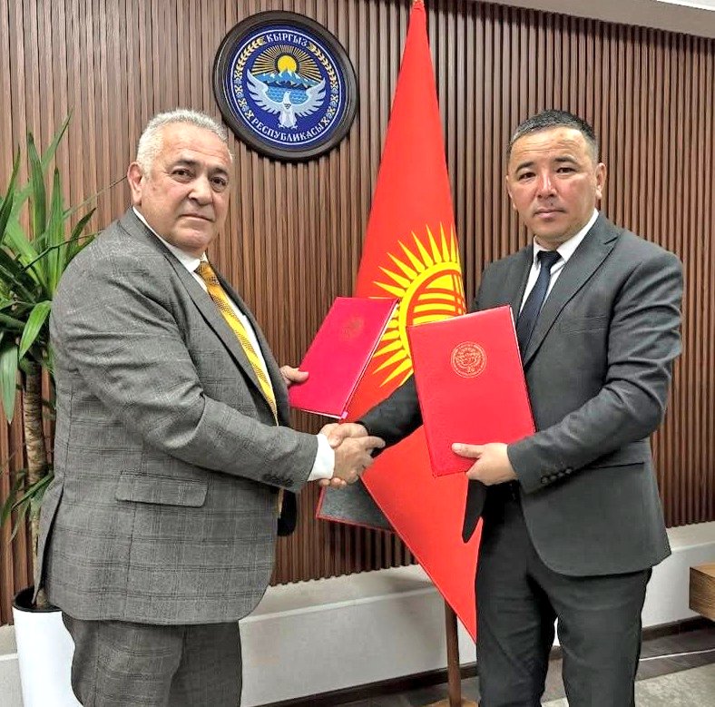 Başkanımız Ömer Eren, Kırgızistan'a Ziyaret Gerçekleştirdi.