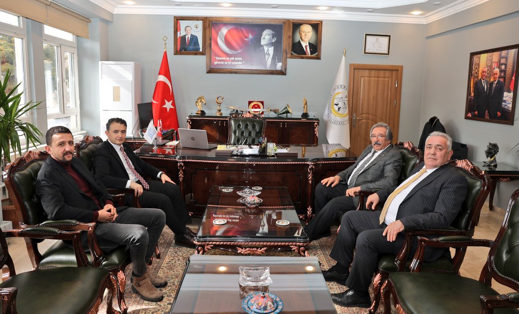 Avanos Belediye Başkanı ve Avanos Kaymakamı Başkanımızı Ziyaret Etti