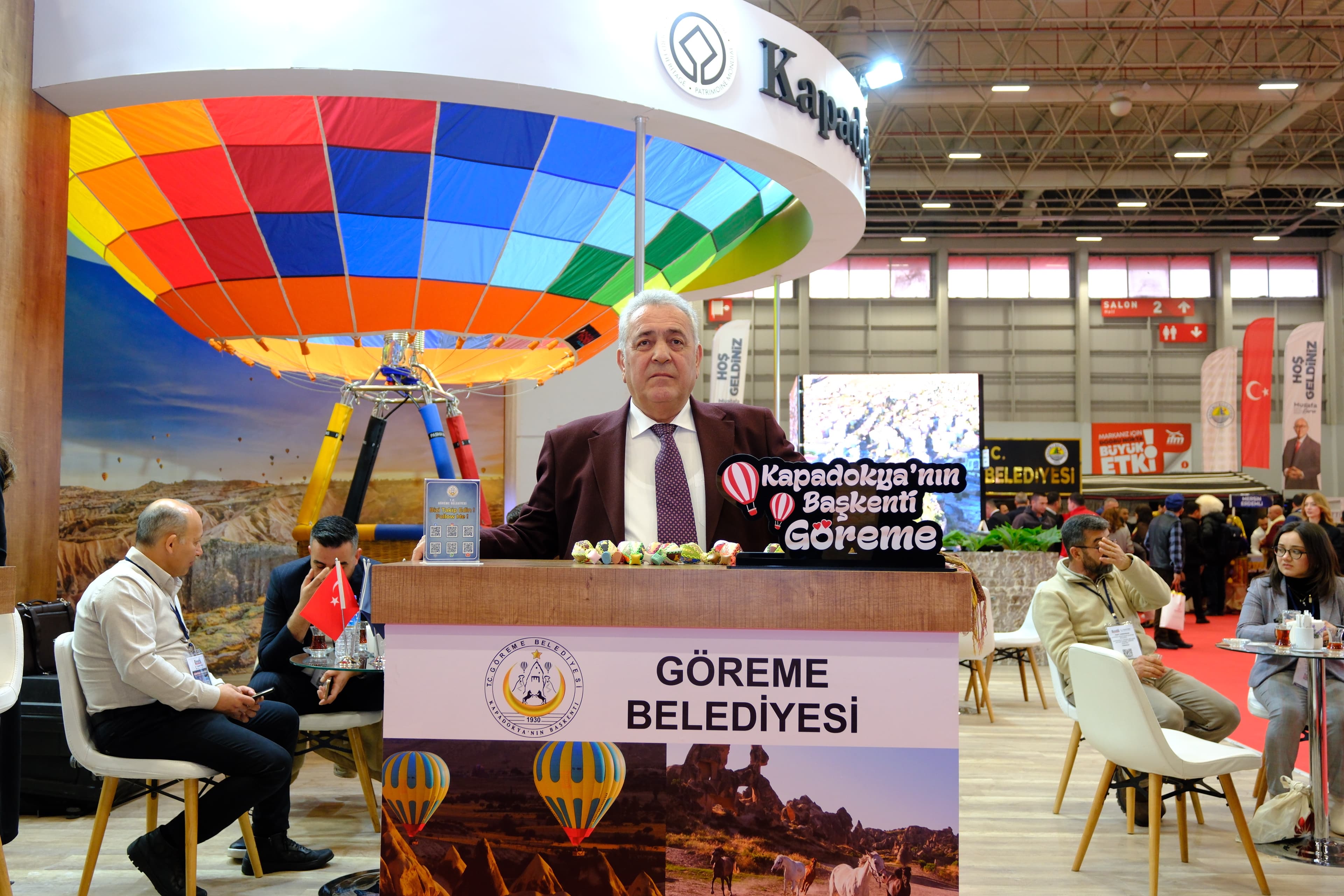 EMITT Fuarı'ndayız.