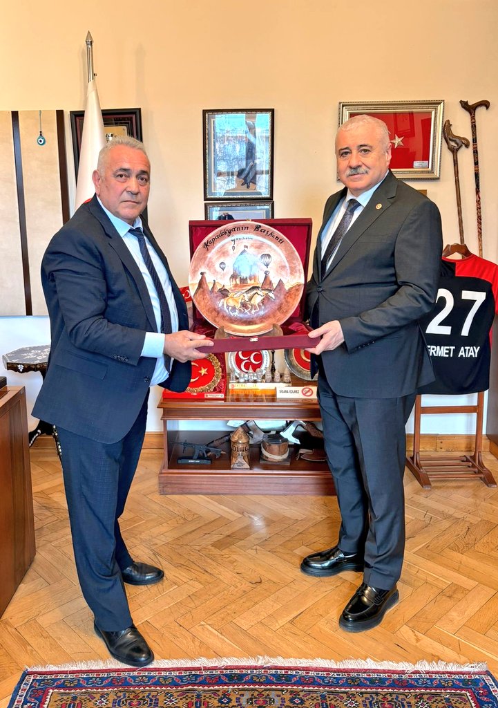 Başkanımızdan Sermet Atay'a Ziyaret 