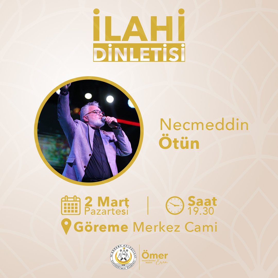 İlahi ve Kasideleriyle Necmeddin Ötün Göreme'de