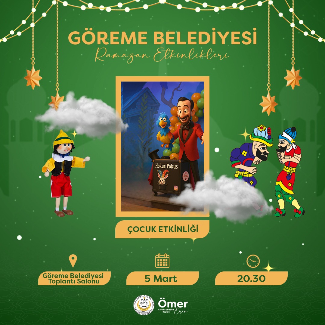 Minik Kalpler Ramazan Buluşmasına Davetlisiniz.