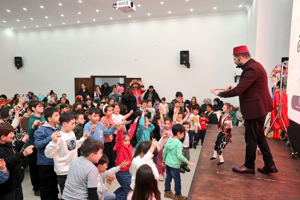 Minik Kalplerin Ramazan Şenliği'nde Çocuklar Doyasıya Eğlendi.