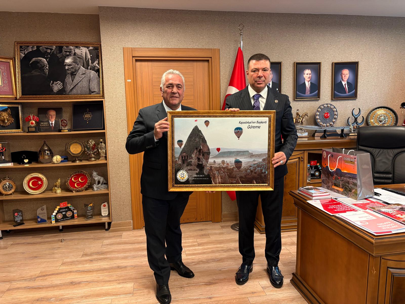 Belediye Başkanımız'dan MHP Genel Başkan Yardımcısı Özgür Bayraktar'a Ziyaret