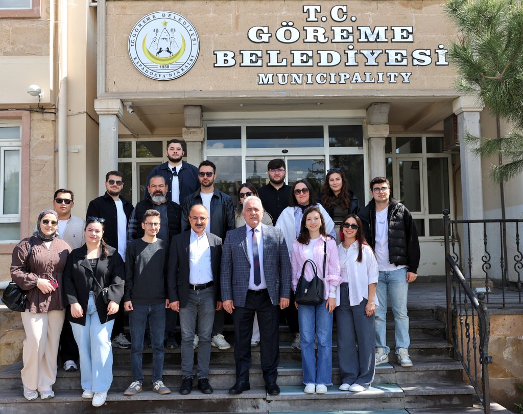 BARTIN ÜNİVERSİTESİ PEYZAJ MİMARLIĞI BÖLÜMÜ ÖĞRENCİLERİNDEN ZİYARET