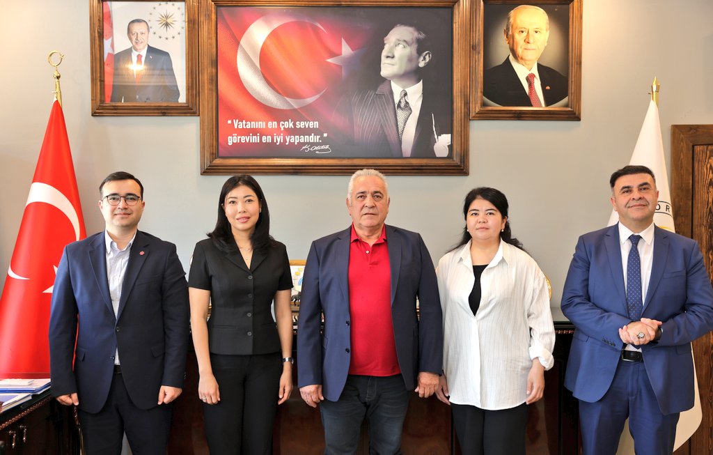 KIRGIZİSTAN ÇALIŞMA VE SOSYAL İŞLER BAKANI GÖREME'DE