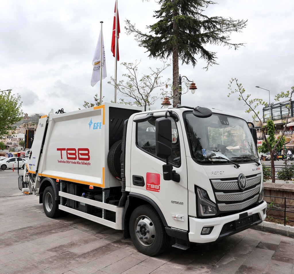 YENİ ÇÖP ARACIMIZ HAYIRLI OLSUN