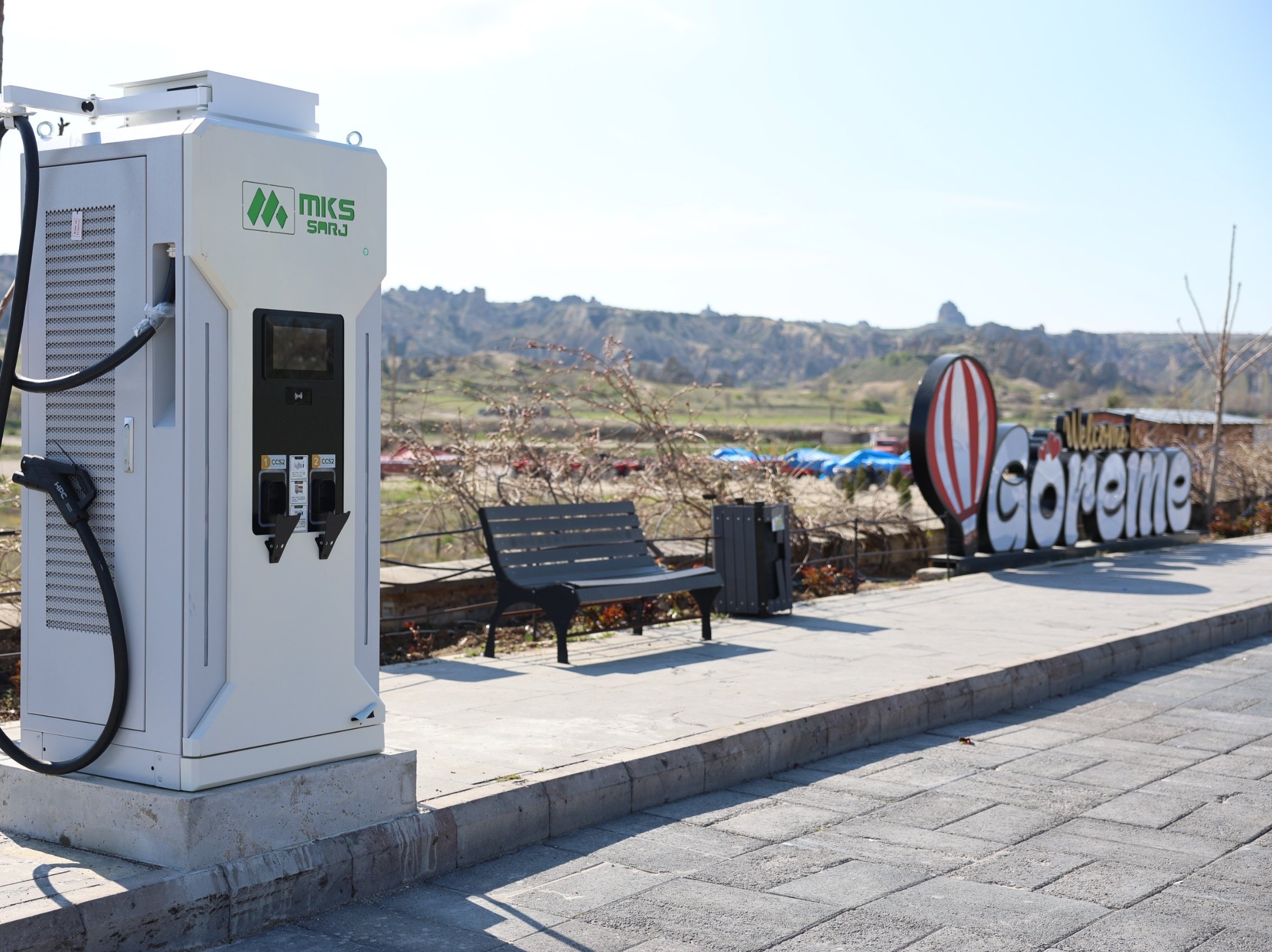 GÖREME'DE ELEKTRİKLİ ARAÇLAR İÇİN ALTYAPIMIZI GÜÇLENDİRİYORUZ.