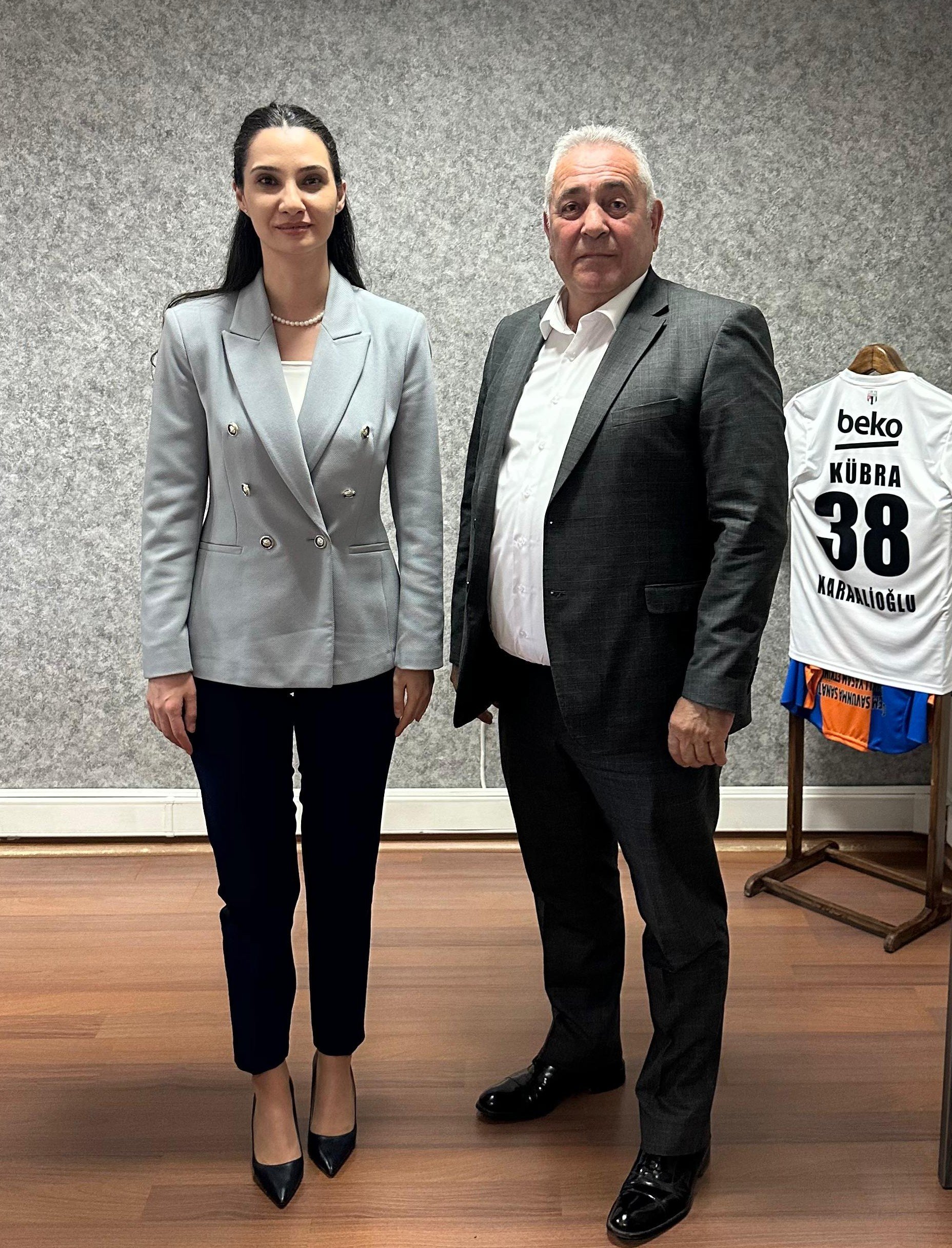 BAŞKANIMIZDAN VALİ YARDIMCIMIZ SAYIN KÜBRA KARAALİOĞLU'NA ZİYARET